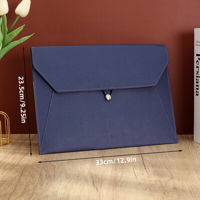 1kom modna kožna torba za dokumente za organizator dokumenata A4 torba za pohranu dokumenata Računi za poslovne ugovore
