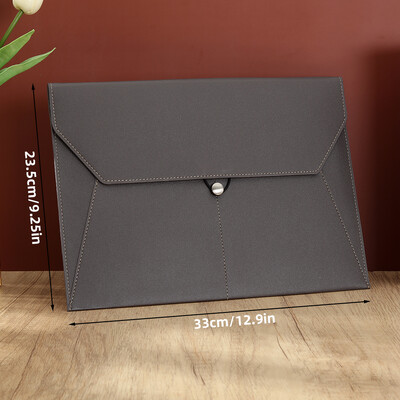 1kom modna kožna torba za dokumente za organizator dokumenata A4 torba za pohranu dokumenata Računi za poslovne ugovore