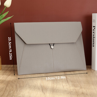 1kom modna kožna torba za dokumente za organizator dokumenata A4 torba za pohranu dokumenata Računi za poslovne ugovore