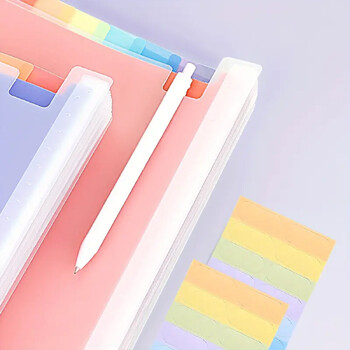 25 στρώσεις A4 Letter Vertical Storage File Holder Rainbow Multi Layer 2000 Sheets School School Paper Storage Organizer