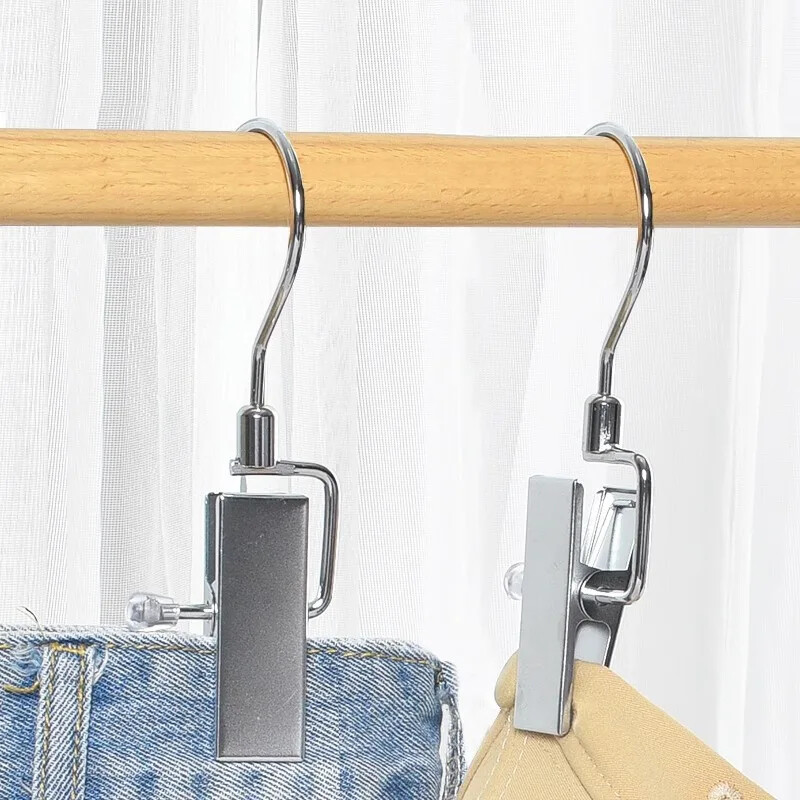 Clip cârlig de suspendare multifuncțional din oțel inoxidabil Cârlig metalic cu 3 caractere Cizme șosete Clip pentru șapcă Afișare Clip de probă Clip unică