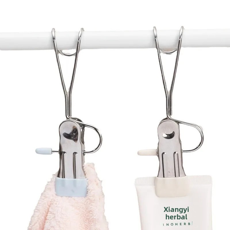 Clip cârlig de suspendare multifuncțional din oțel inoxidabil Cârlig metalic cu 3 caractere Cizme șosete Clip pentru șapcă Afișare Clip de probă Clip unică