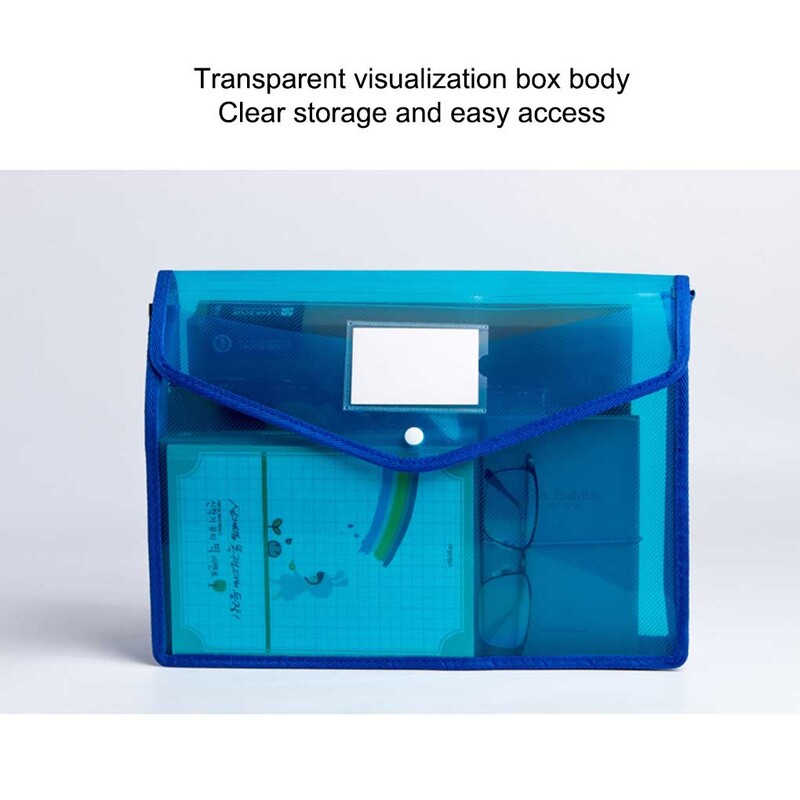 Plicuri din plastic B5 Dosare documente Geantă cu închidere rapidă Birou școlar