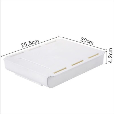 Samoljepljiva ladica za olovke ispod ladice stola Kutija za pohranu Skriveni organizator pisaćih materijala Stalak za olovke Uredski organizator za kućnu pohranu