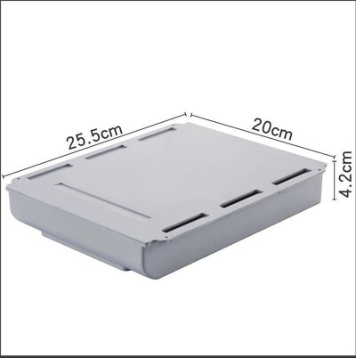 Samoljepljiva ladica za olovke ispod ladice stola Kutija za pohranu Skriveni organizator pisaćih materijala Stalak za olovke Uredski organizator za kućnu pohranu