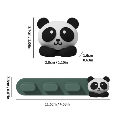 WORTHBUY Agrafe pentru cabluri de birou Managementul cablurilor Clip auto-adeziv de fixare a cablurilor Suport organizator de cabluri multifuncțional pentru mașină, birou, acasă