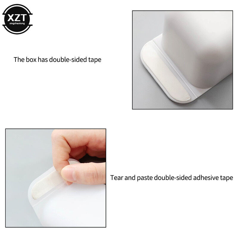 Multifunktsionaalne kleebitav pliiatsihoidja hoidik lauaarvuti hoiukarbid Kontori koolitarvete hoiustamistarbed