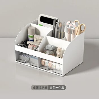 Clear Desktop Storage Box με μικρά συρτάρια για είδη γραφείου και γραφική ύλη