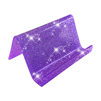 Akrilo blizgučiai, spalvingi vizitinių kortelių laikikliai, staliniai kortelių stovai kortelių laikymo vitrinos lentynos Biuro reikmenys mokyklos dovana