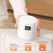 Vakuumska kompresijska vrećica, električna pumpa, usisna pumpa, Mini aparat za vakuumsko lijepljenje, ušteda prostora za odjeću, organizator hrane