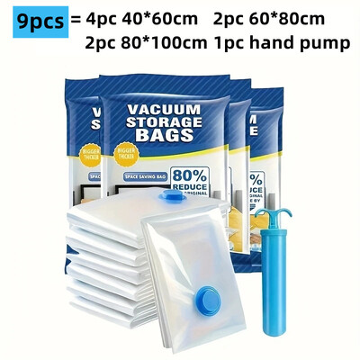 Vakuumska kompresijska vrećica, električna pumpa, usisna pumpa, Mini aparat za vakuumsko lijepljenje, ušteda prostora za odjeću, organizator hrane