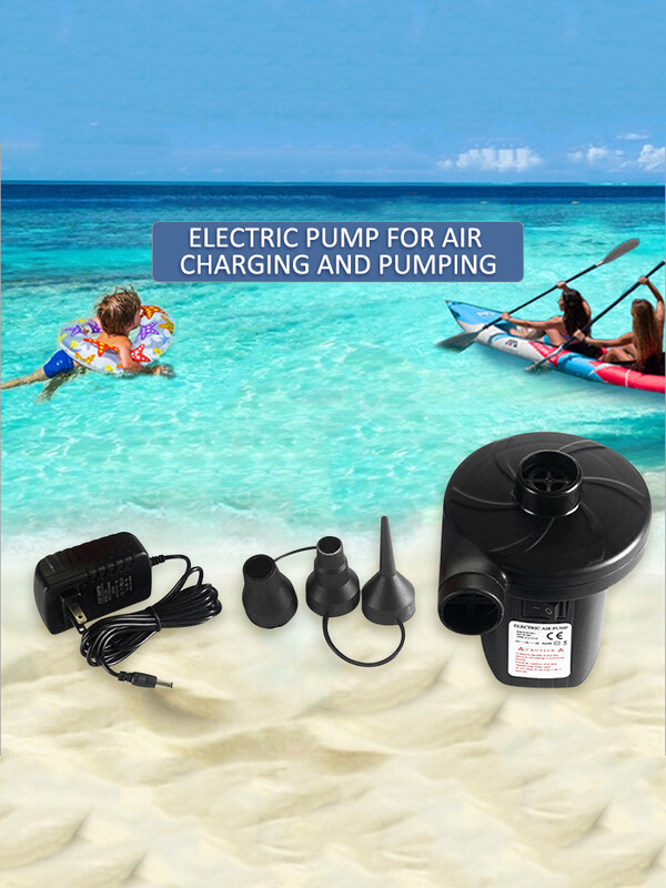 2 viename oro kompresoriaus siurblys 220 V oro ištraukimo siurblys su purkštukais Buitinis lengvas daugiafunkcis čiužinio baseinui