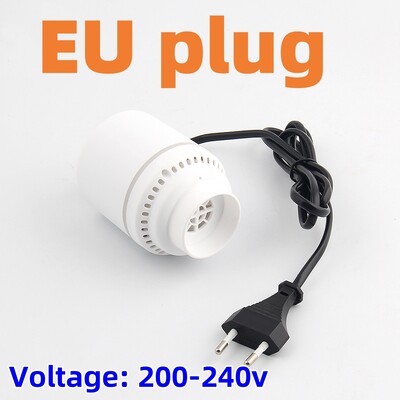 Pārnēsājams elektriskais gaisa sūknis vakuuma maisiņiem, piemērots apģērbu glabāšanas maisiem, darbu taupošs kompresijas rīks, ES, ASV, Apvienotās Karalistes spraudnis