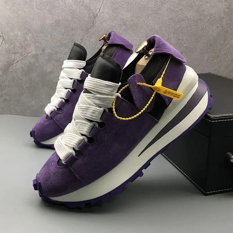 Muške vulkanizirane cipele Jesen Zima Modne platforme Muške sportske cipele za slobodno vrijeme Lagane muške tenisice za povećanje visine