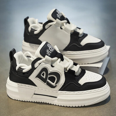 Bărbați de marcă pantofi casual pantofi de modă pentru bărbați, pantofi cu platformă pentru bărbați, confortabili, respirabili, pantofi albi pentru bărbați, Zapatillas De Hombre