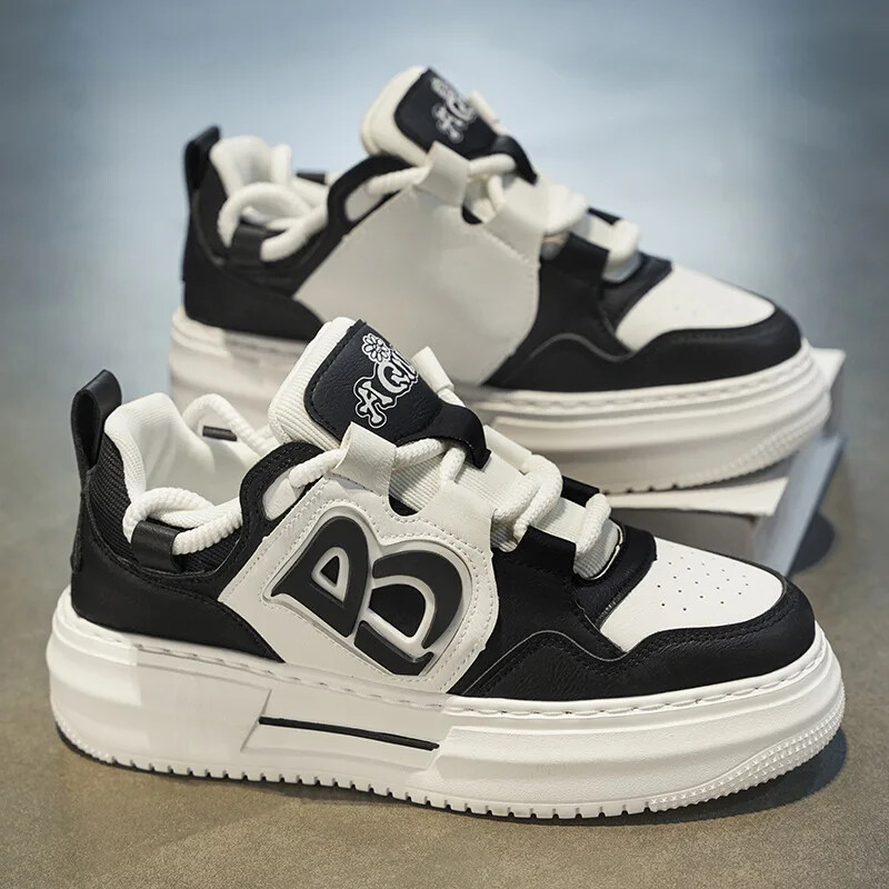 Bărbați de marcă pantofi casual pantofi de modă pentru bărbați, pantofi cu platformă pentru bărbați, confortabili, respirabili, pantofi albi pentru bărbați, Zapatillas De Hombre