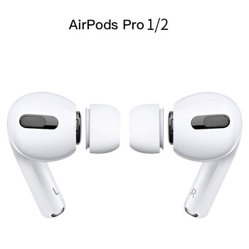 Κατάλληλο για ακουστικά Apple, ωτοασπίδες AirPods, ωτοασπίδες airpodspro, ανταλλακτικά ακουστικά σιλικόνης γενικής χρήσης 1/2 γενιάς