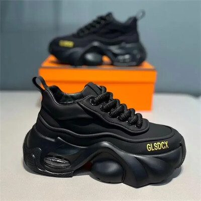 Muške tenisice 2025. Proljeće Jesen Moda Ležerna obuća Udobne tenisice s platformom Luksuzna Vulkanizirana obuća povećane visine