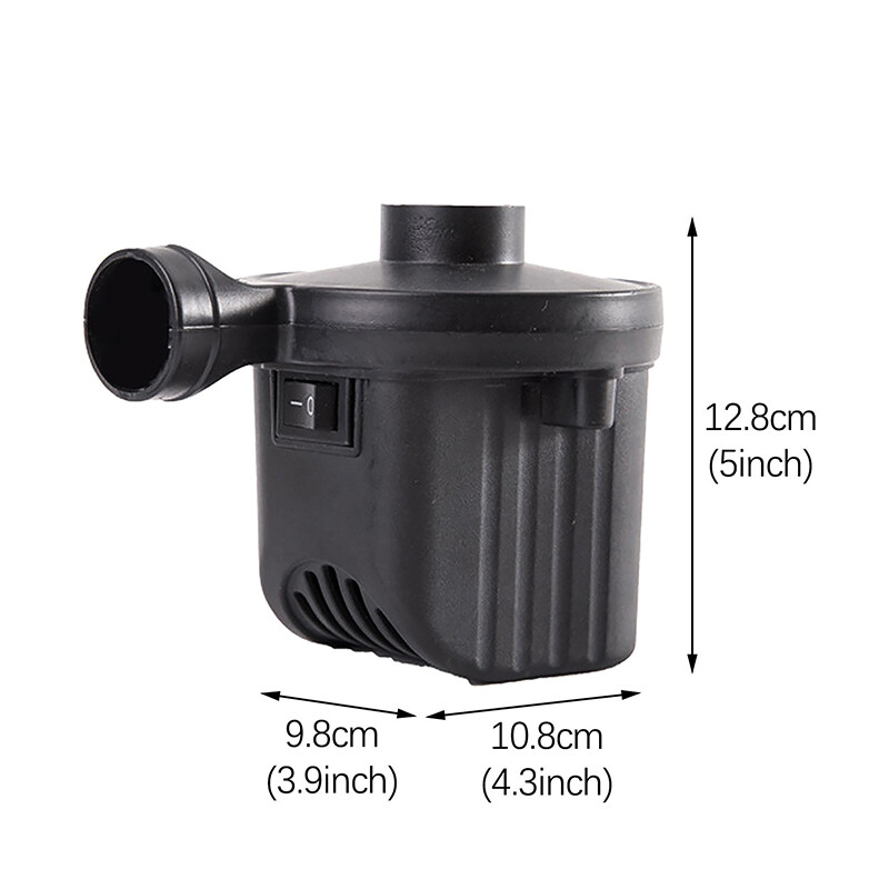 Elektrinis oro siurblys Nešiojamas greitai užpildomas automobilio adapteris oro siurblys pripučiamoms baseino plūduriuojančioms pripučiamoms pagalvėlėms LB88