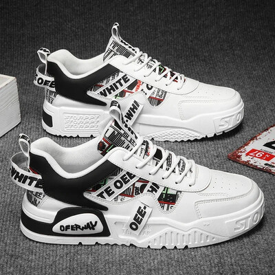 Nova muška obuća za skejtbord Ljetne tenisice Kožna Ležerna moda Trčanje na otvorenom Sport Planinarenje Tenis Platforma Dizajnersko Luksuzno