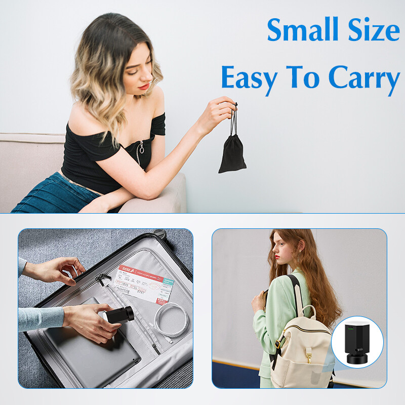 USB įkraunamas siurblys vakuuminiams maišams Universalus nešiojamas kelioninis oro siurblys kompresiniams drabužiams, patalynei, bagažui