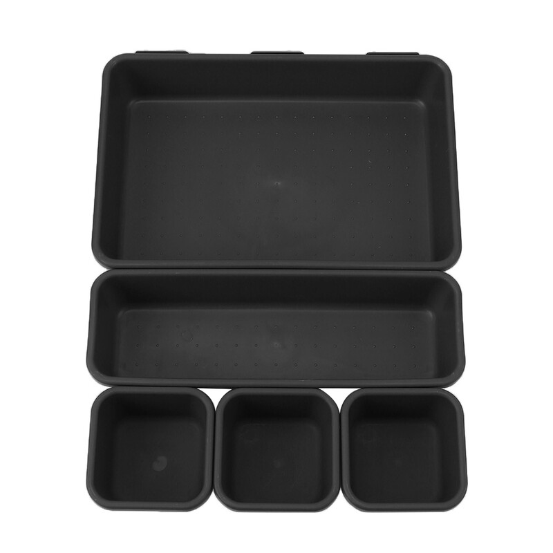 Ladica za pohranu Kutija za pohranu Kuhinja Kupaonica Posude za pohranu Navlaka za ormar Držač za nakit 8 kom/set Kutija za organizator šminke