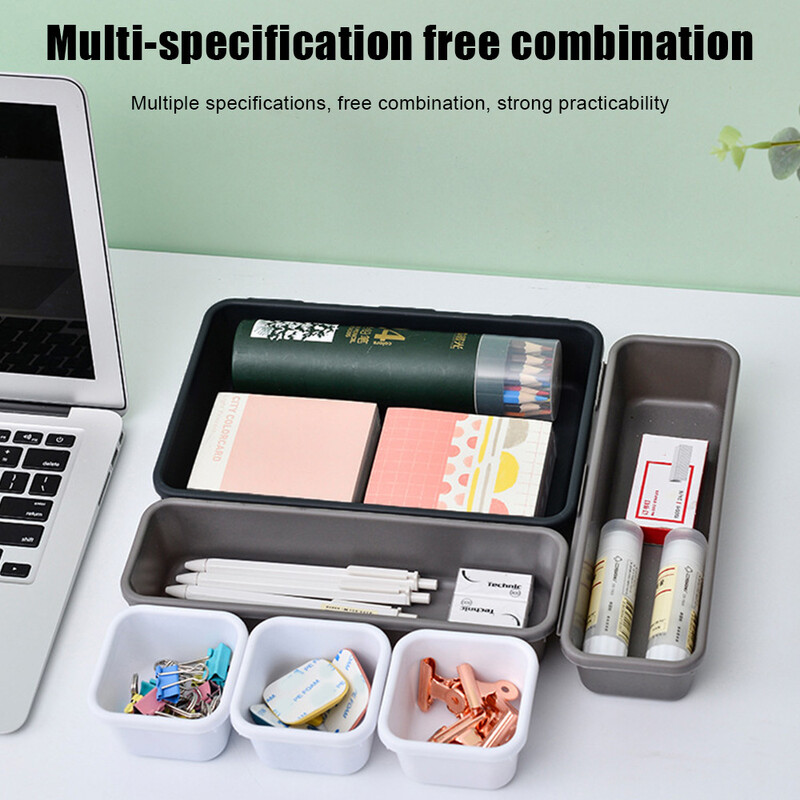 Ladica za pohranu Kutija za pohranu Kuhinja Kupaonica Posude za pohranu Navlaka za ormar Držač za nakit 8 kom/set Kutija za organizator šminke