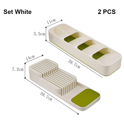 Kuhinjska ladica Nož i vilica Pregrada Kutija za pohranu Pladanj Posuđe Kutija sa žlicom Žlica za juhu Štapići za jelo Odvajanje Police za kućanstvo