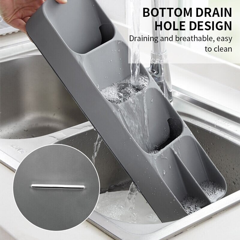 Kuhinjska ladica Posuda za odlaganje pribora za jelo Držač noževa Žlica Vilice Organizator Posuda za boce začina Noževi Stalak za blokove