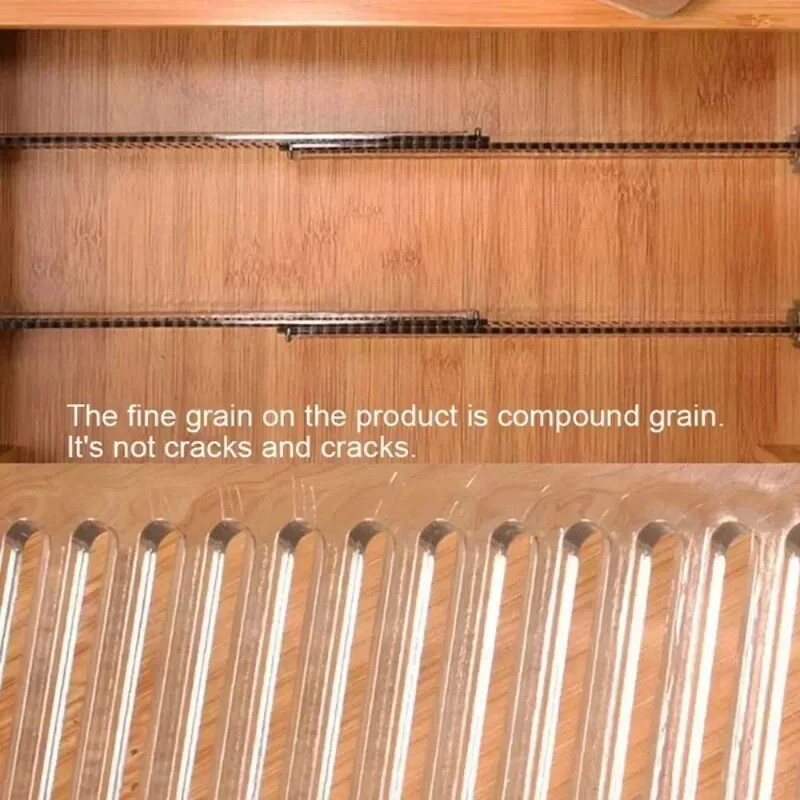 Despărțitor de sertar cu clapetă reglabil, despărțitor de compartimentare DIY, durabil, organizator de depozitare, sertare, dulap, sertare de depozitare