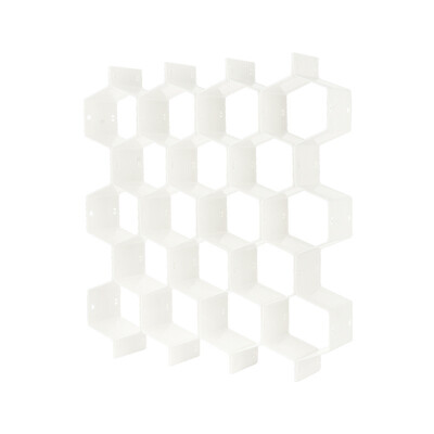 8Pcs/Set Podesivi organizator za ladice, saće, pregrada, pregrada, separator, DIY pregrada za ladice, organizator za donje rublje, čarape