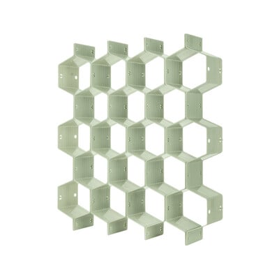 8Pcs/Set Podesivi organizator za ladice, saće, pregrada, pregrada, separator, DIY pregrada za ladice, organizator za donje rublje, čarape