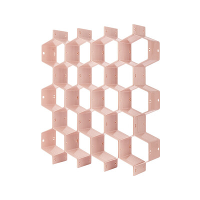 8Pcs/Set Podesivi organizator za ladice, saće, pregrada, pregrada, separator, DIY pregrada za ladice, organizator za donje rublje, čarape