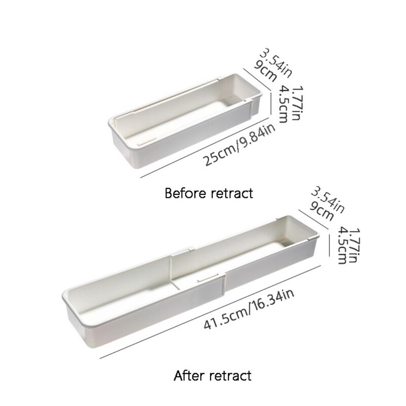 1/2 vnt. Reguliuojamas ištraukiamas stalčius Makiažo rūšiavimas Funkcinis skyrius Sandėliavimo dėžutė Rašomojo stalo skyrius Drabužių konteineris