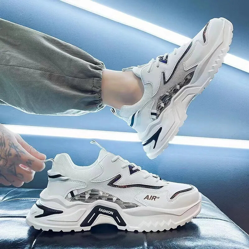 Pantofi sport pentru bărbați Noua calitate, la modă, versatilă, cu înălțime crescută, pantofi de baschet, confortabili, casual, pentru alergare, pantofi pentru bărbați, tenis