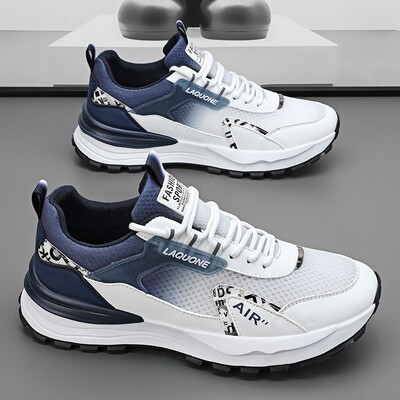 Nova muška obuća za skejtbord Ljetne tenisice Kožna Ležerna moda Trčanje na otvorenom Sport Planinarenje Tenis Platforma Dizajnersko Luksuzno