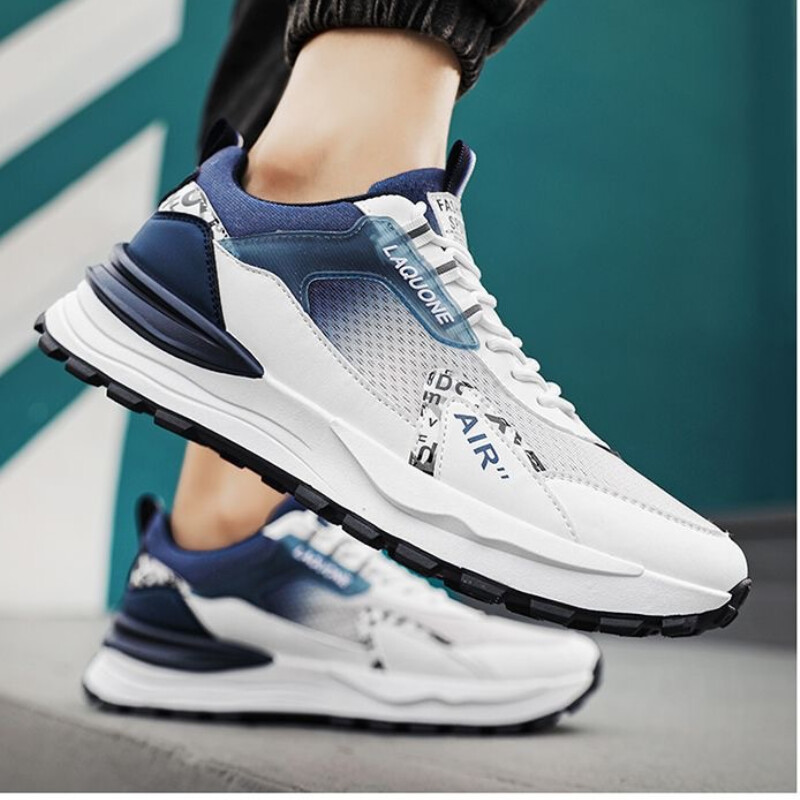 Nova muška obuća za skejtbord Ljetne tenisice Kožna Ležerna moda Trčanje na otvorenom Sport Planinarenje Tenis Platforma Dizajnersko Luksuzno