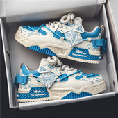 INS pantofi de alergare de lux pentru bărbați, pantofi de skateboard, respirabili, pantofi de sport, confortabili, ocazionali, pentru bărbați, Tenis masculin, încălțăminte pentru bărbați