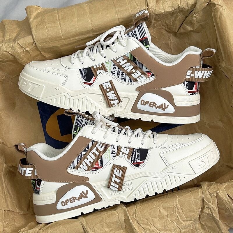 Pantofi pentru bărbați Pantofi clasici, respirabili, casual, cu șireturi, pantofi pentru bărbați, pantofi vulcanizați anti-alunecare