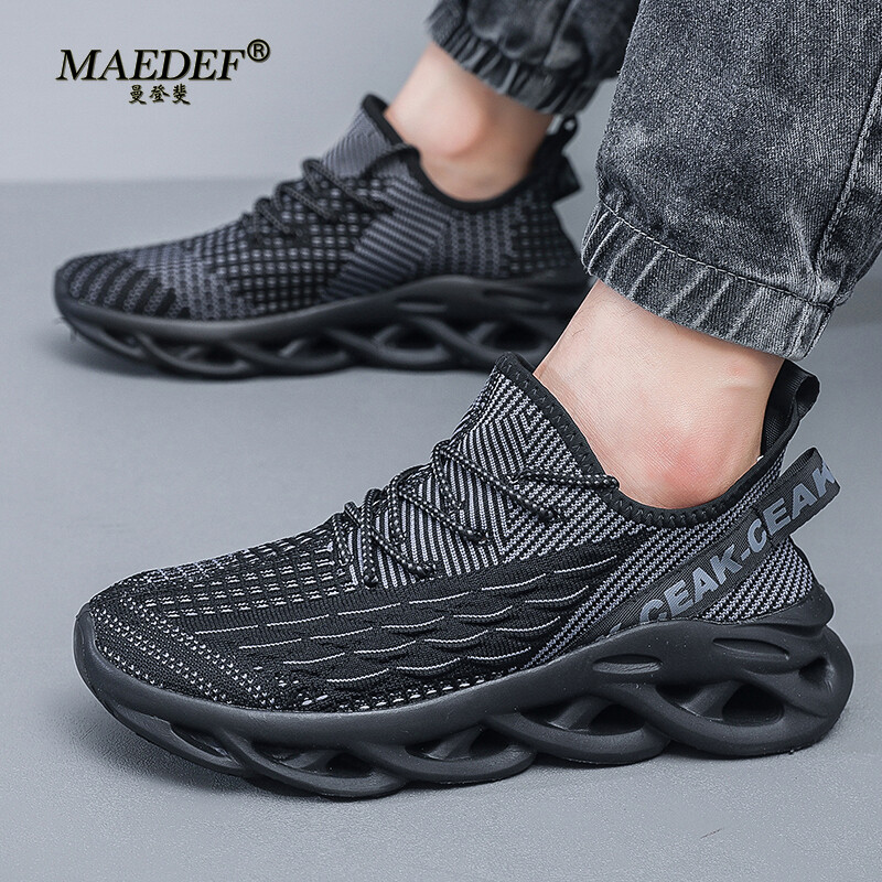 MAEDEF Pantofi pentru bărbați pantofi anti-alunecare pentru bărbați pantofi de jogging sport în aer liber pentru bărbați cu absorbție a șocurilor pantofi vulcanizați pentru bărbați