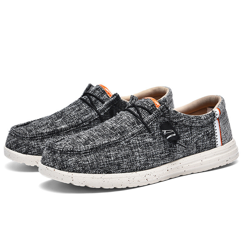 Bărbați ocazional pantofi din pânză Mocasini pentru bărbați Pantofi pentru bărbați, respirabili, pantofi vulcanizați, pantofi de șofer, marimea plus 48, pantofi de mers2024