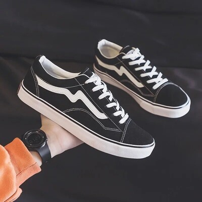 Pantofi de pânză unisex triplu sulfurat, pantofi versatili, casual, primăvară, toamnă, stil vintage, pentru bărbați, femei, cupluri, studenți