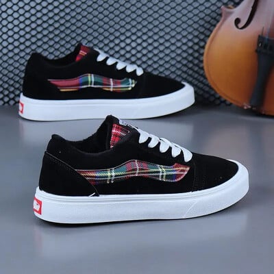 2025 de pantofi de pânză noi, care se potrivesc cu culorile, pantofii sport casual sunt la modă și confortabili, cu aceiași pantofi de studenți pentru bărbați și