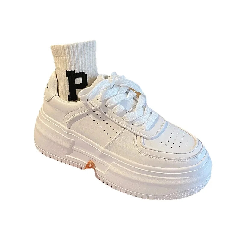 2023. Nove U kožne ženske bijele ležerne ženske vulkanizirane tenisice Prozračne cipele za sportsko hodanje za trčanje Ravne platforme