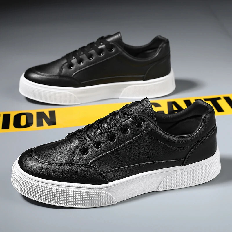 Vīriešu apavi pavasara un vasaras kanvas elpojoši ikdienas galda apavi Vīriešu 2024. gada jauna modes tendence, zemas baltas kurpes, kedas