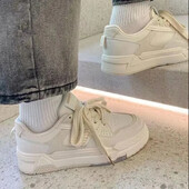 2024 Пролет и Есен Ново корейско издание Дамски спортни бордови обувки за увеличаване на височината, ежедневни и удобни дамски обувки