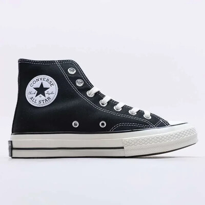 Converse Meeste Naiste Klassikalised Lõuendist vabaajajalatsid Vastupidavad valged Disaineri kõrged tossud Meeste Naiste Paari Spordijalatsid