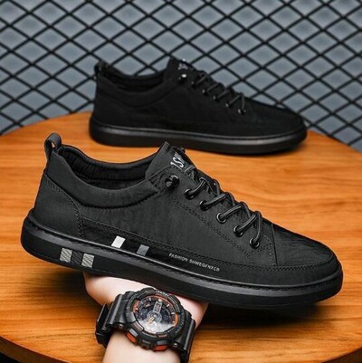 Muške cipele novi trend ledena svila dokolice lijene platnene cipele jesen proljeće prozračne ravne cipele platnene trendi tenisice H463