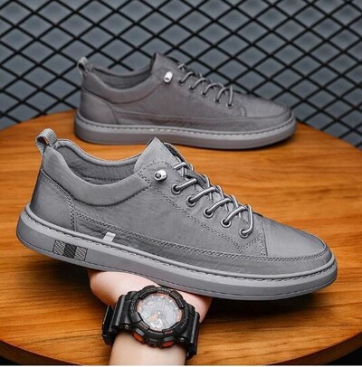 Muške cipele novi trend ledena svila dokolice lijene platnene cipele jesen proljeće prozračne ravne cipele platnene trendi tenisice H463