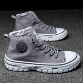 Modne muške tenisice niske muške cipele za slobodno vrijeme na vezanje na ravne ravnine Prozračne udobne platnene cipele Muške Zapatos Hombre